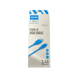 ARH Douro PS-34A 3.4Amp PVC Shielding Micro USB Charge and Sync Cable 1 m, (White)
