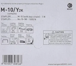 Kangaro M-10 Y2K Stapler and Staples Pack