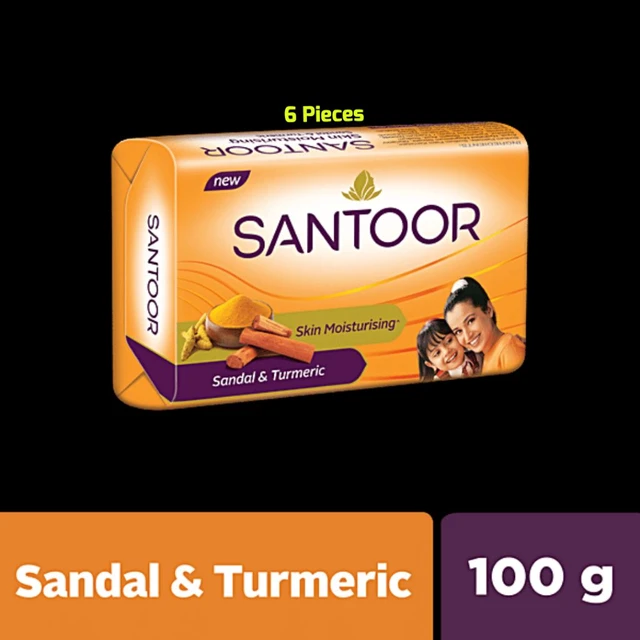 SANTOOR Soap 12 Pcs (41/-)