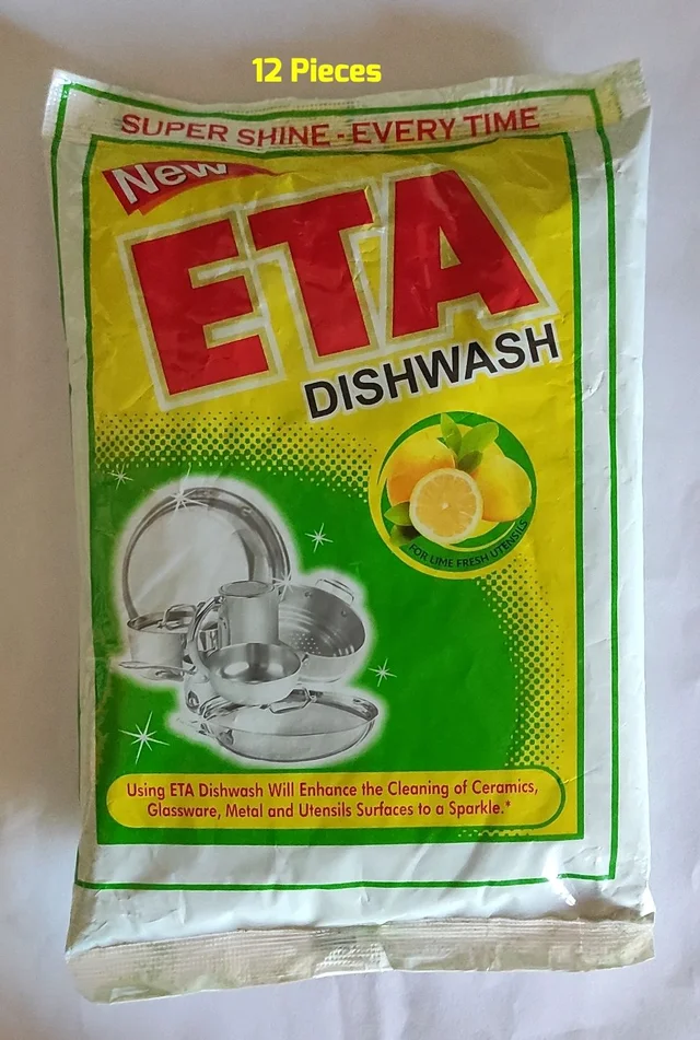 ETA Dishwash Powder 12 Pcs (10/-)