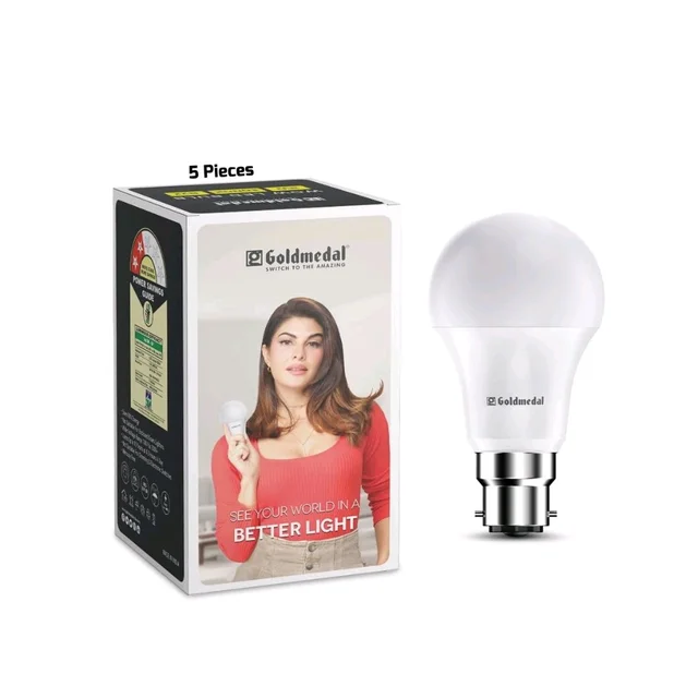 Goldmedal 9W LED Bulb 5 Pcs (168/-)