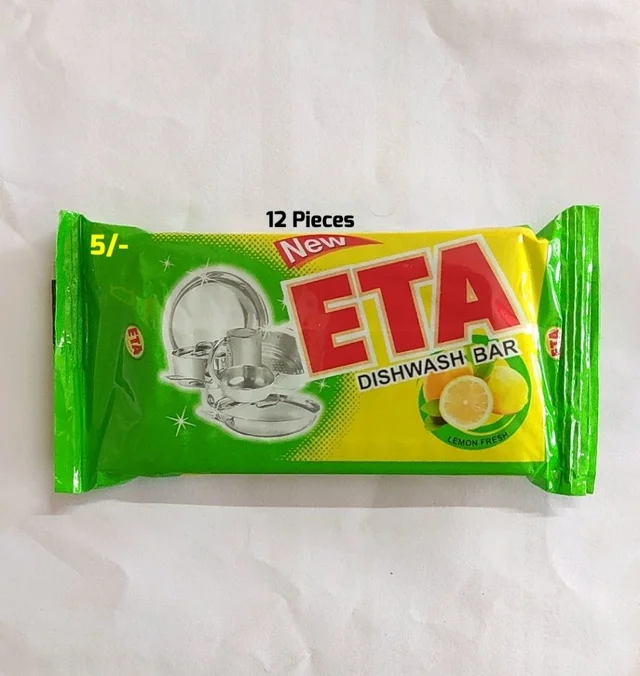 ETA Dishwash BAR 12 Pcs (5/-)