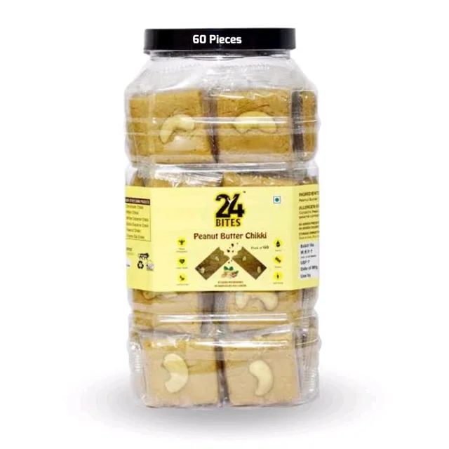 24 Bites BUTTER Chikki (5/-)