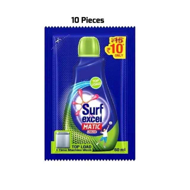 Surfexcel TL Liquid 10 Pcs (10/-)