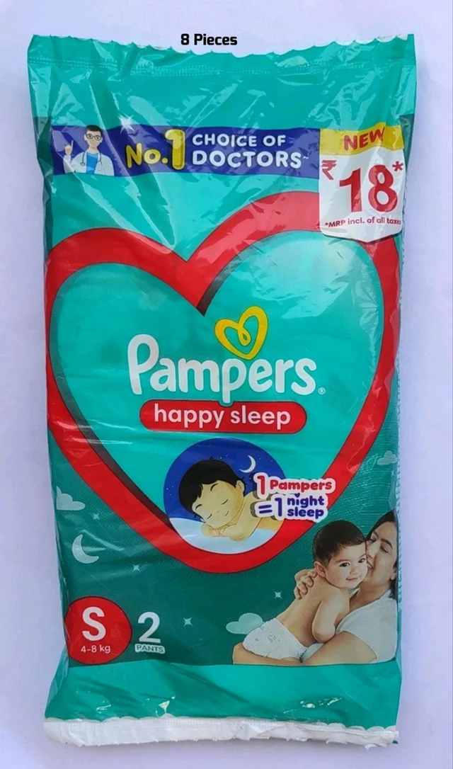 Pampers SMALL 8 Pcs (18/-)