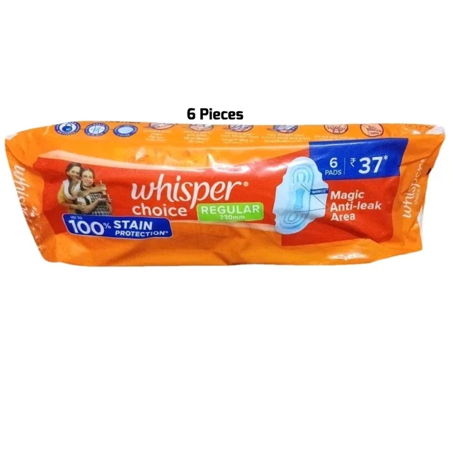 Whisper REGULAR 6 Pcs (37/-)