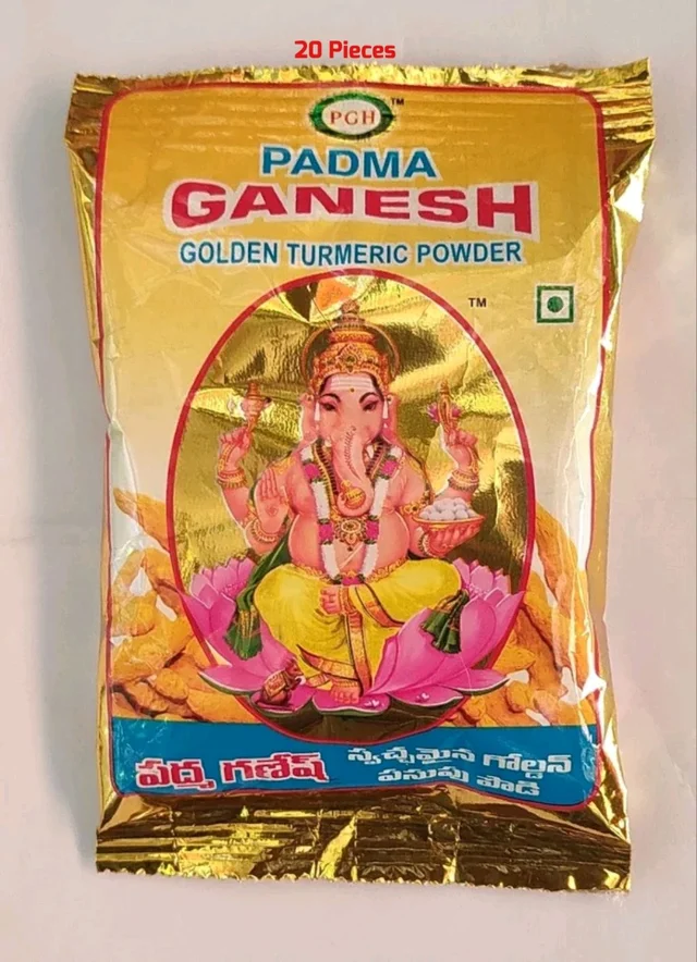 PADMA GANESH Turmeric (25/-)