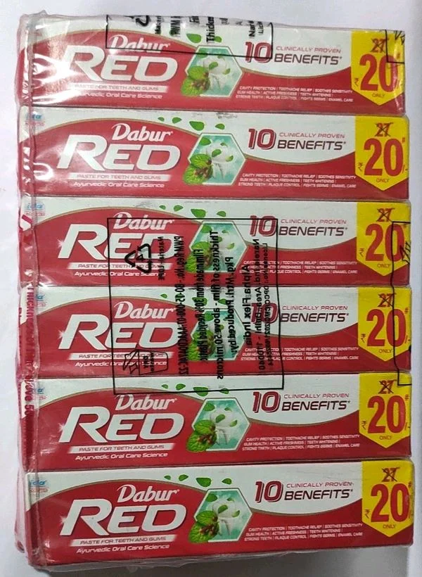 Dabur RED Toothpaste 12+2 (20/-)