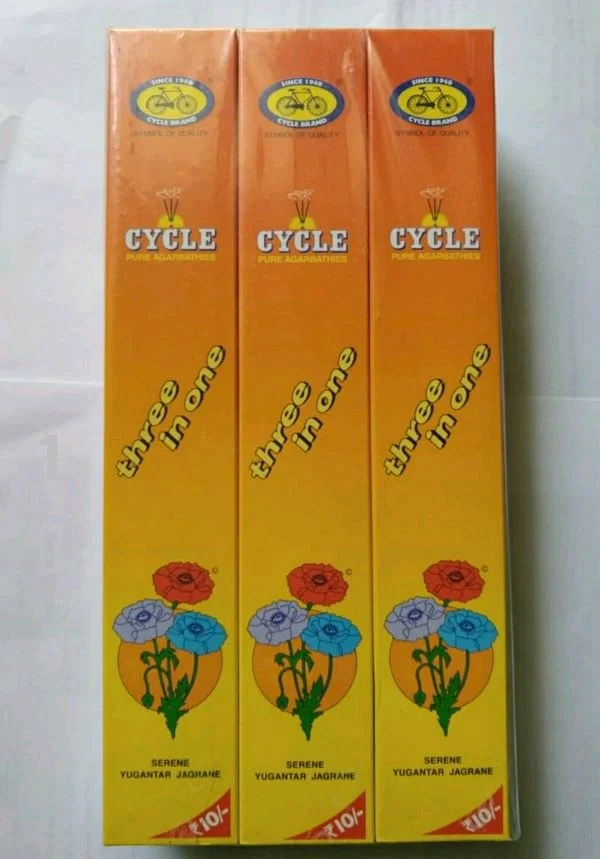 Cycle 3 in 1 Agarbatti (10/-)