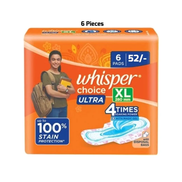 Whisper ULTRA 6 Pcs (52/-)