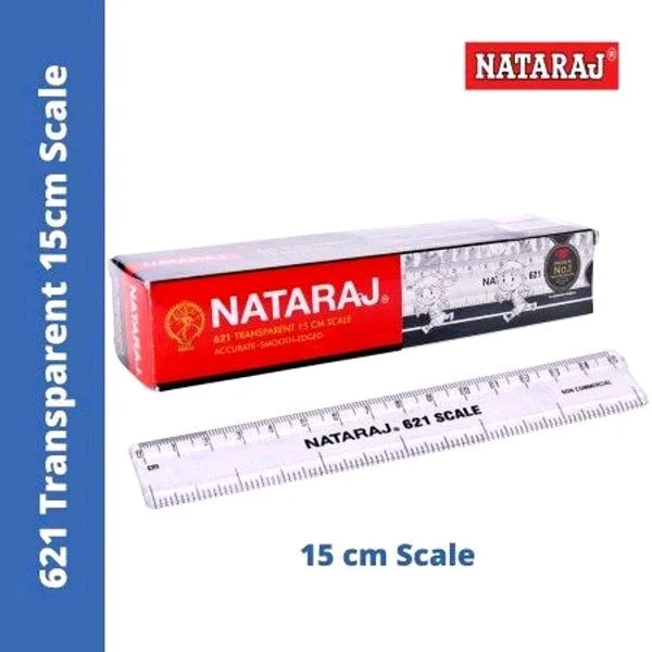 NATARAJ 15CM Scale (5/-)