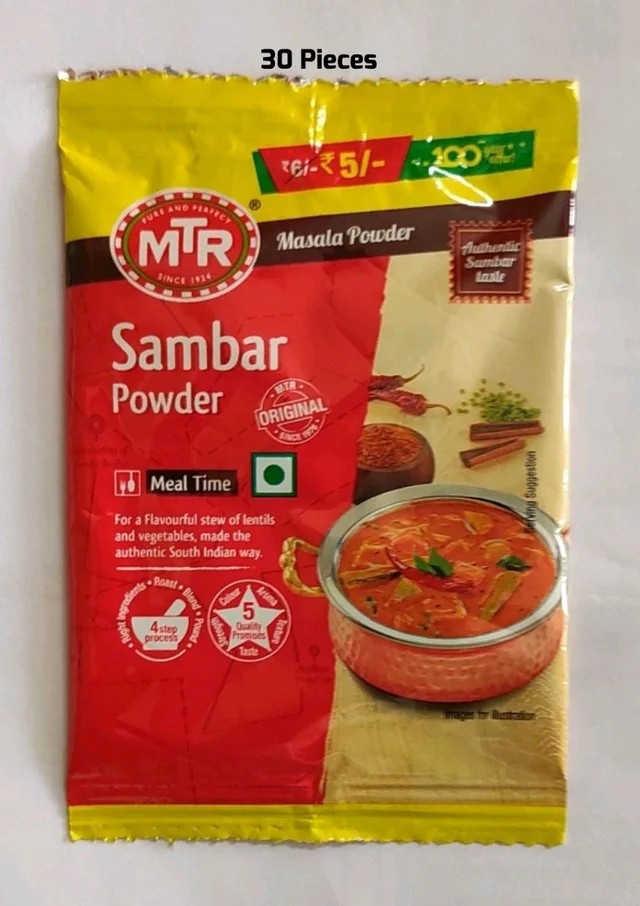 MTR Sambar Powder 2 Shts (5/-)