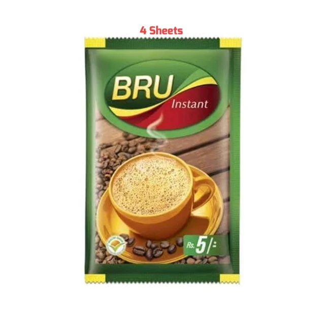 BRU Coffee 4 Shts (5/-)