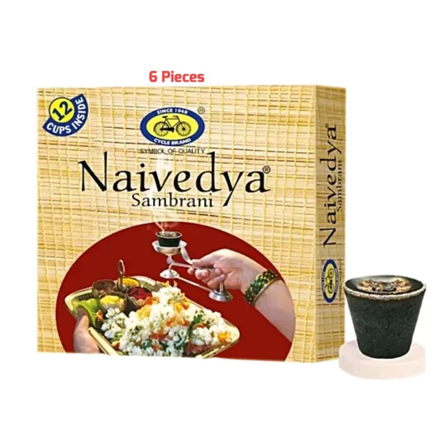 CYCLE Naivedya Sambrani 6 Pcs (72/-)
