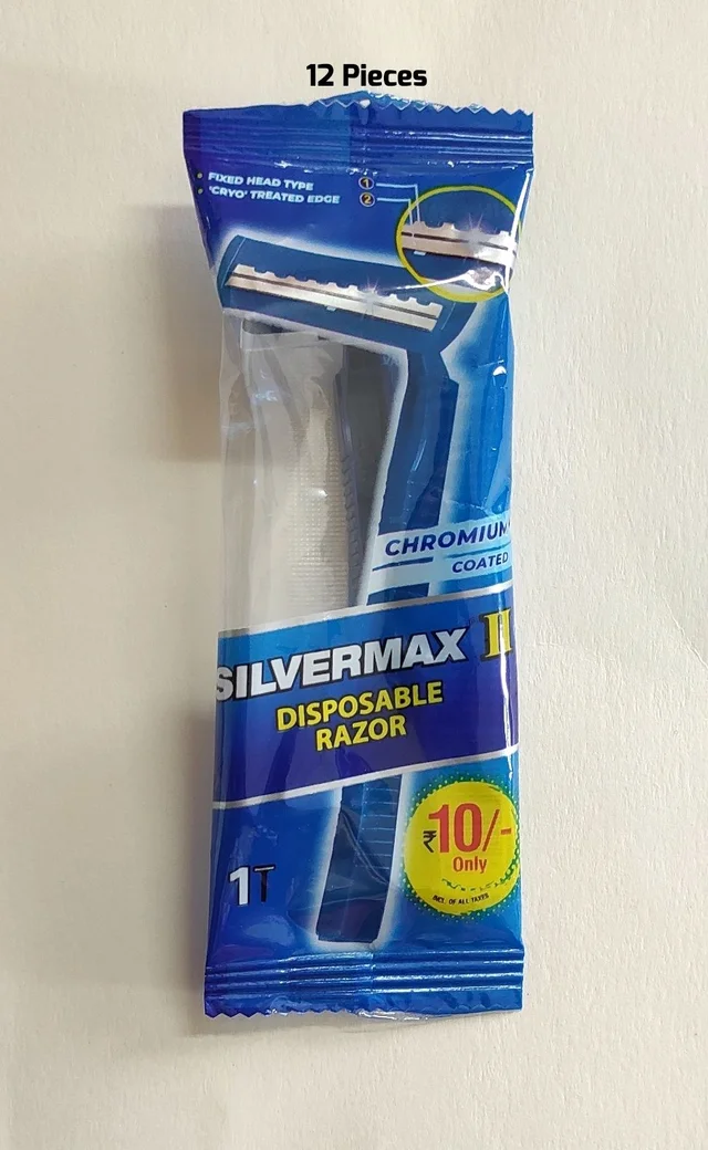 SILVERMAX Razor 12 Pcs (10/-)