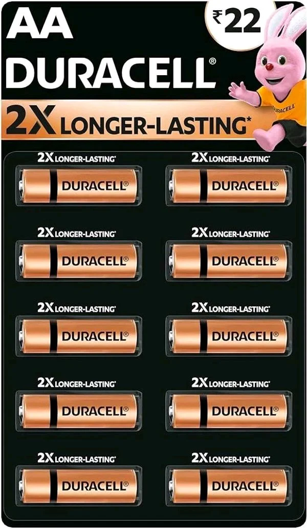 DURACELL Big 10 Pcs (22/-)