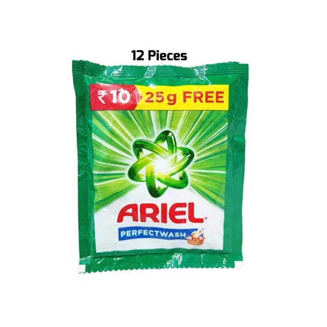 ARIEL Detergent Powder 12 Pcs (10/-)