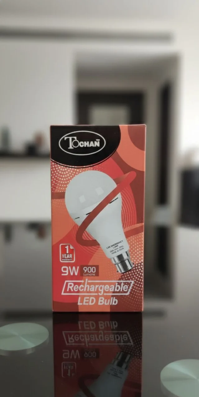 ACDC EMERGENCY BULB RECHARGEABLE 9 WATT 