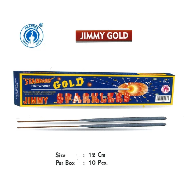 Gold Sparklers - 12 Cm