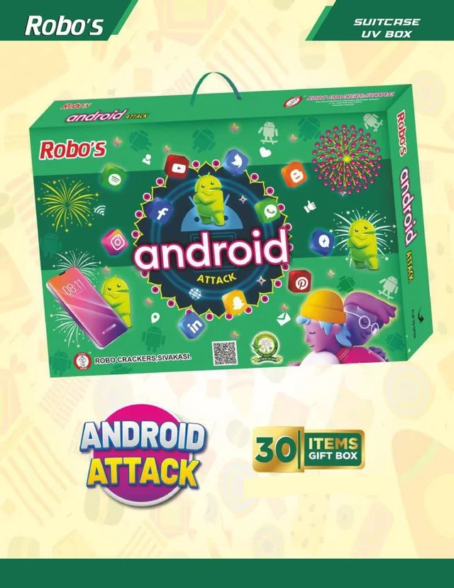 Android Attack - 30 items Gift Boxes