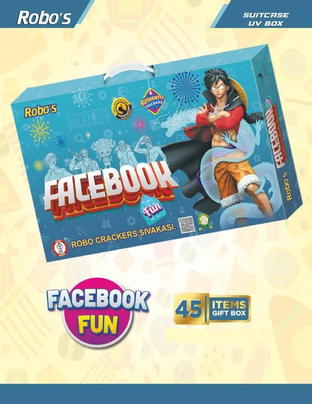 Facebook Fun - 45 Items Gift Box