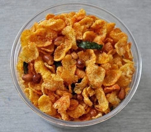 Spicy Corn Flakes Mixture