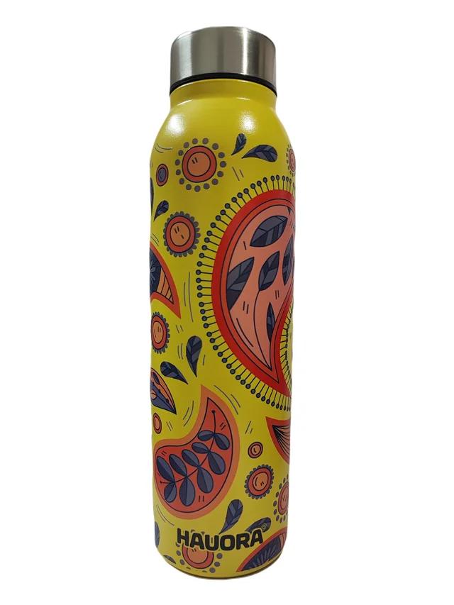 950ml Floral Paisley Printed SS Bottle (Y) (SS304 Grade)