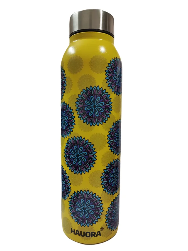 950ml Blue Chakra Printed SS Bottle (Y) (SS304 Grade)