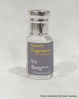 Groovy Fragrances ICEBERG Long Lasting Perfume Roll-On Attar | Unisex | Alcohol Free by Groovy Fragrances - 6ML