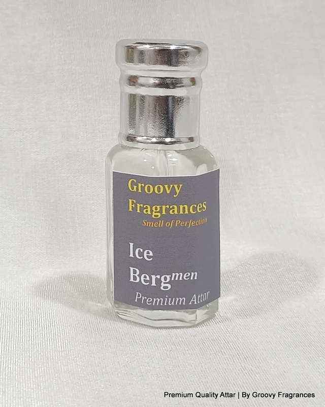 Groovy Fragrances ICEBERG Long Lasting Perfume Roll-On Attar | Unisex | Alcohol Free by Groovy Fragrances - 6ML