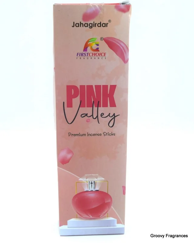 First Choice PINK Valley Premium Incense Sticks - 100GM