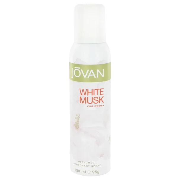 Jovan White Musk For Women Pour Femme Deodorant Perfume Spray for Women - 150ML