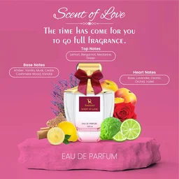 Ramsons Scent of Love Eau de Parfum for Women - 100ML