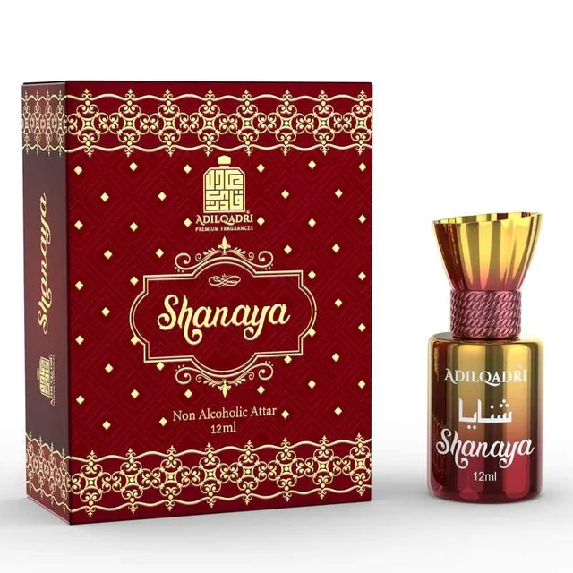 AdilQadri Shanaya Luxury Unisex 100% Alcohol Free Long Lasting Attar