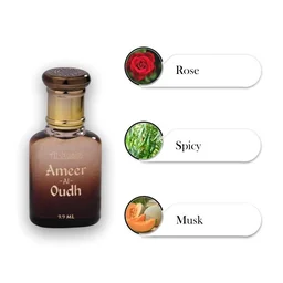 Al Nuaim ameer-al-oudh roll-on attar (itr) gift pack - 9.9ML