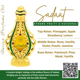 Naseem SADAAT Attar Premium Perfume Oil - Unisex - 20ML