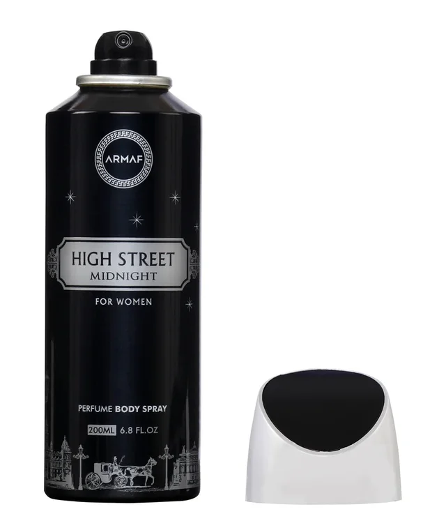Armaf High Street Midnight Perfume Body Spray - For Women - 200ML