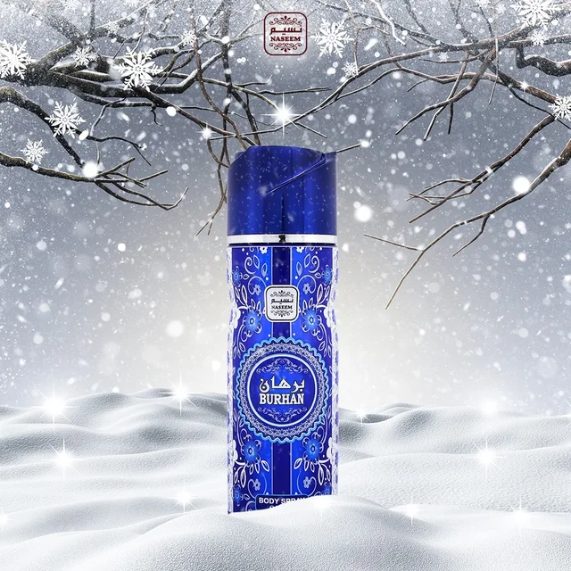 Naseem Burhan Perfumed Body Spray | No Gas | Alcohol free | For Men - 200ML
