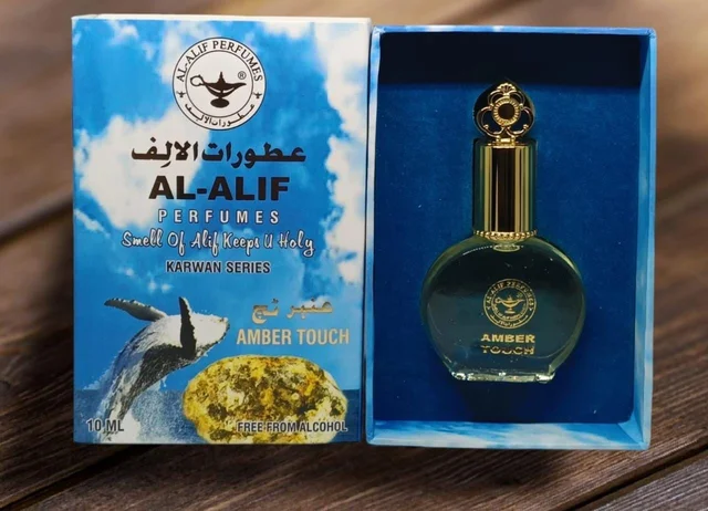 Al Alif AMBER TOUCH Karwan Series Perfume Roll-On Attar