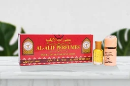Al Alif Arabian Oudh Attar Premium Perfume Oil - For Men - 12ML