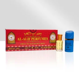 Al Alif Lady Blue Attar Premium Perfume Oil - For Women - 12ML