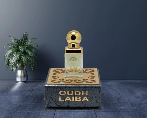 Al Alif Oudh Laiba Gold Series Premium Attar - 12ML