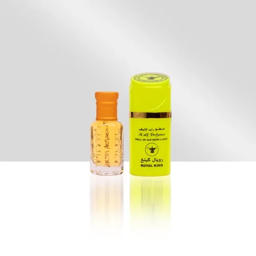 Al Alif Royal King Attar Premium Perfume Oil - For Men - 12ML