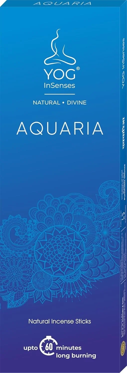 Yog InSenses Aquaria Natural incense sticks - 100GM