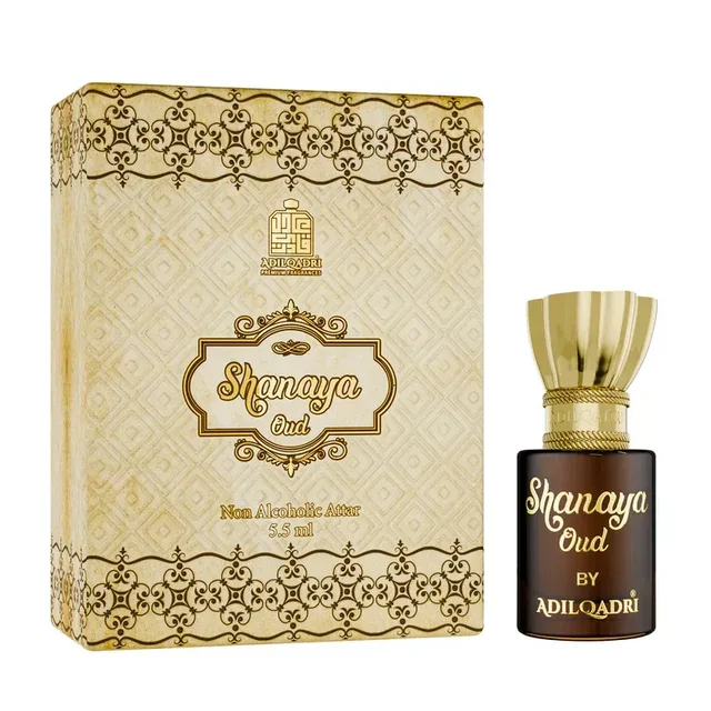 AdilQadri Shanaya OUD Luxury Unisex 100% Alcohol Free Long Lasting Attar - 5.5ML