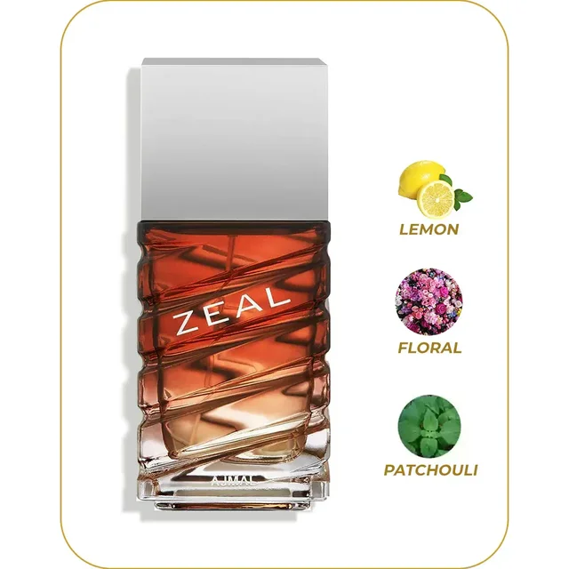 Ajmal Zeal Eau De Parfum | For Men - 100ML