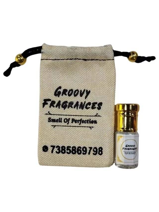 Groovy Fragrances Dehnal Oudh Combodi Perfume Roll-On Attar | Unisex | Alcohol Free - 3ML