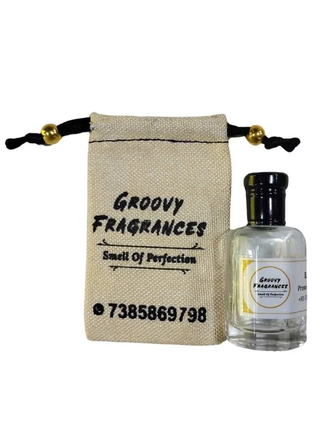 Groovy Fragrances Allure Homme Sport Long Lasting Perfume Roll-On Attar | For Men | Alcohol Free by Groovy Fragrances - 24ML