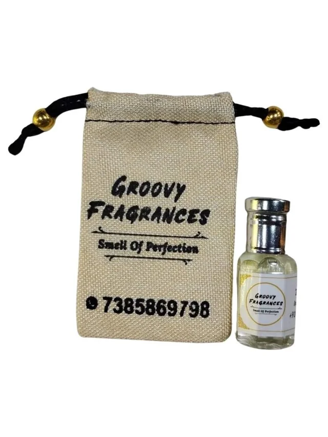 Groovy Fragrances Chocolate Musk Long Lasting Perfume Roll-On Attar | Unisex | Alcohol Free by Groovy Fragrances - 6ML