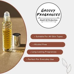 Groovy Fragrances Mohsin Shamama Perfume Roll-On Attar | Unisex | Alcohol Free - 24ML